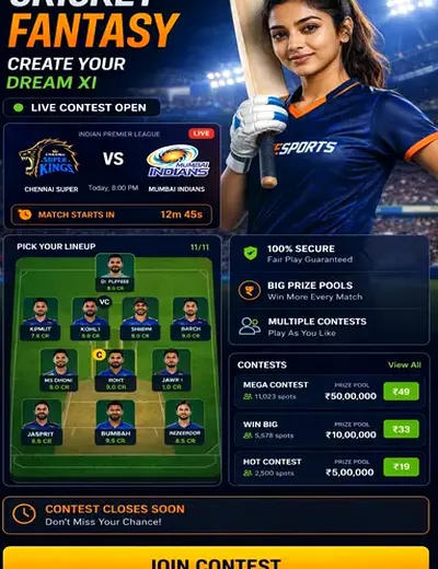 Www1bet (1 bet) fantasy cricket & matchday visual 3